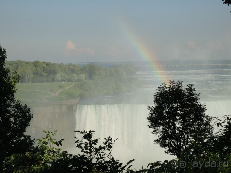 Невероятные Ниагарские водопады