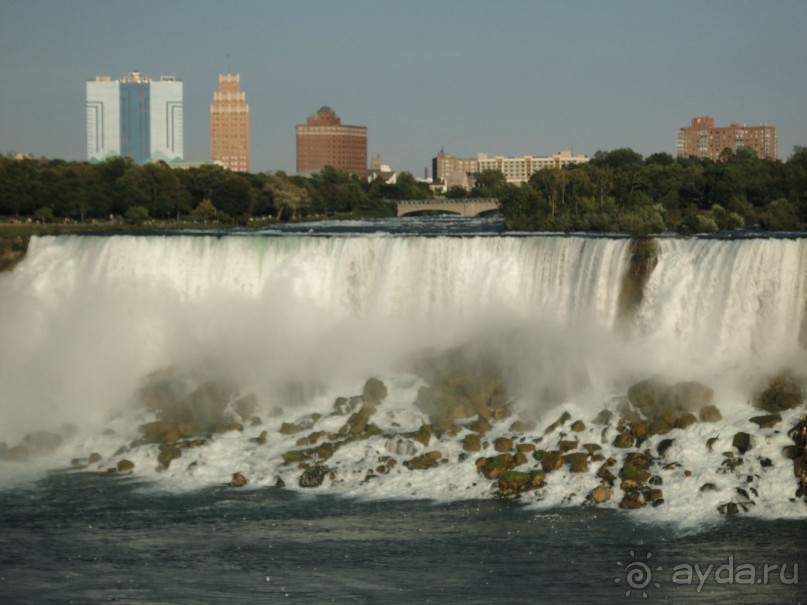 Невероятные Ниагарские водопады