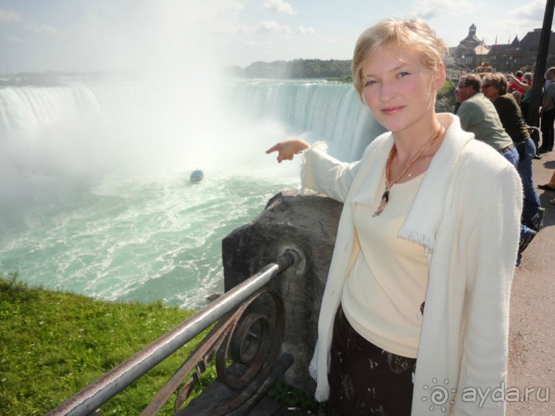 Невероятные Ниагарские водопады