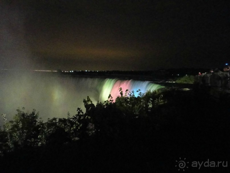 Невероятные Ниагарские водопады