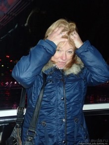 Огни ночного Лондона с феерического колеса обозрения