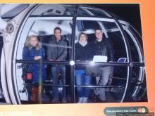 Огни ночного Лондона с феерического колеса обозрения