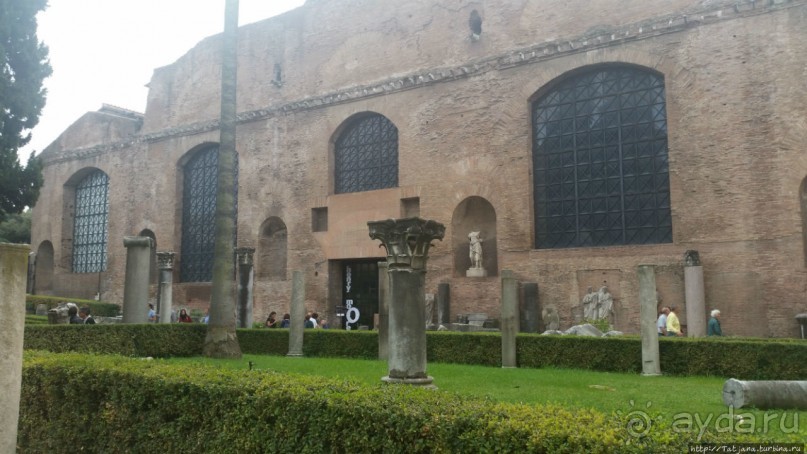 Термы Диоклектиана и их помпезные стены