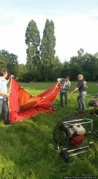 Полет на воздушном шаре