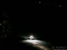 Позавтракал и сразу встал на лыжи!