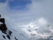 Альбом отзыва "Три Долины в конце апреля -деревня Val Thorens"