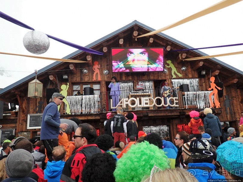 Три Долины в конце апреля -деревня Val Thorens