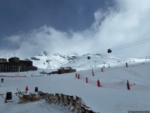 Три Долины в конце апреля -деревня Val Thorens