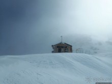 Три Долины в конце апреля -деревня Val Thorens