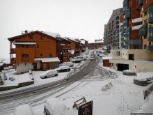 Альбом отзыва "Три Долины в конце апреля -деревня Val Thorens"