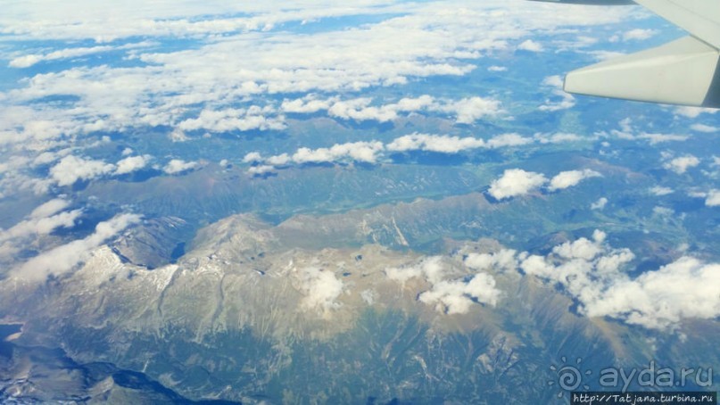 Пролетая из Европы в Африку