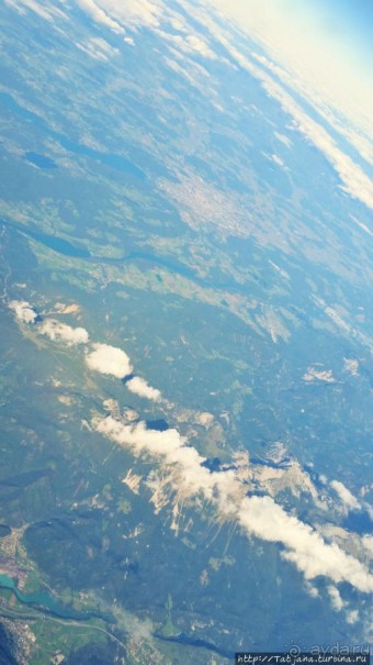 Пролетая из Европы в Африку