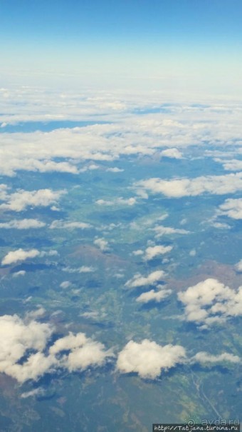 Пролетая из Европы в Африку