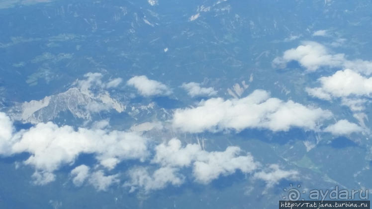 Пролетая из Европы в Африку