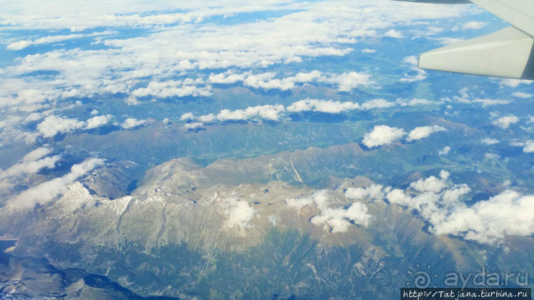 Пролетая из Европы в Африку