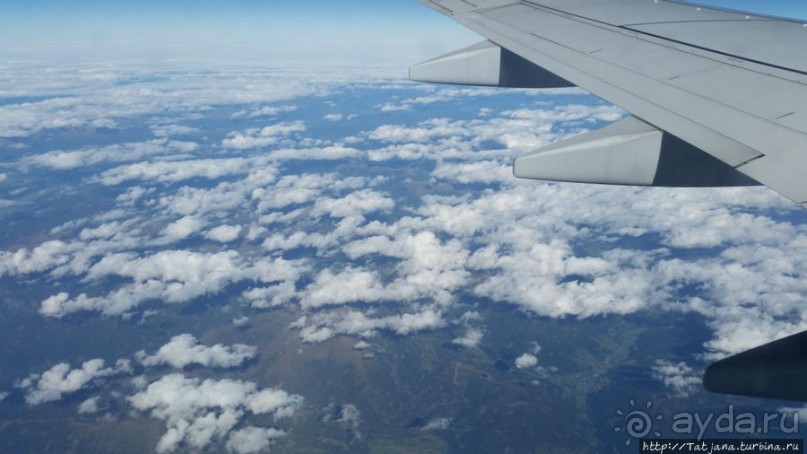 Пролетая из Европы в Африку