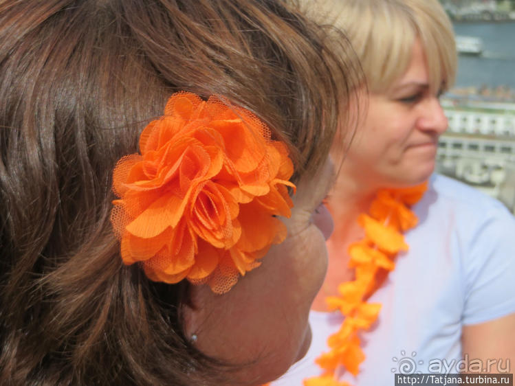 По каналам в день Короля в Амстердаме