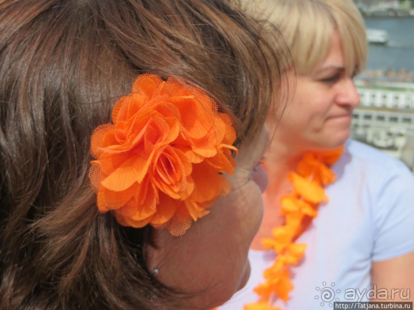 По каналам в день Короля в Амстердаме