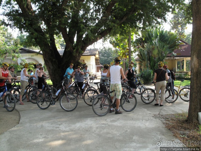 Велосипедная прогулка по окресностям Чанг-Мая.