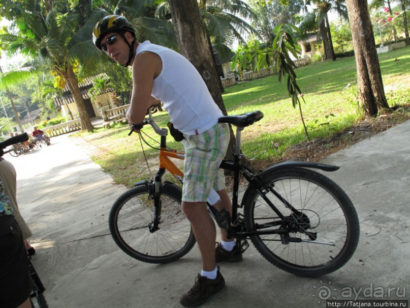 Велосипедная прогулка по окресностям Чанг-Мая.