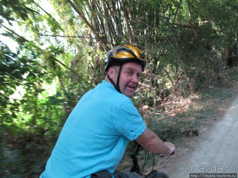 Велосипедная прогулка по окресностям Чанг-Мая.