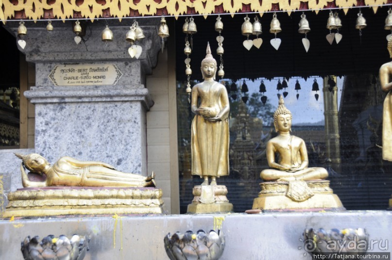 Ват Пхра Тхат Дой Сутхеп и лестница Нагов.