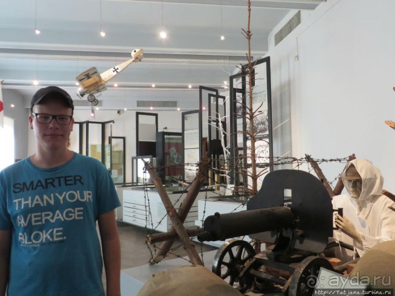 Мальчишкам будет очень интересно в военном музее