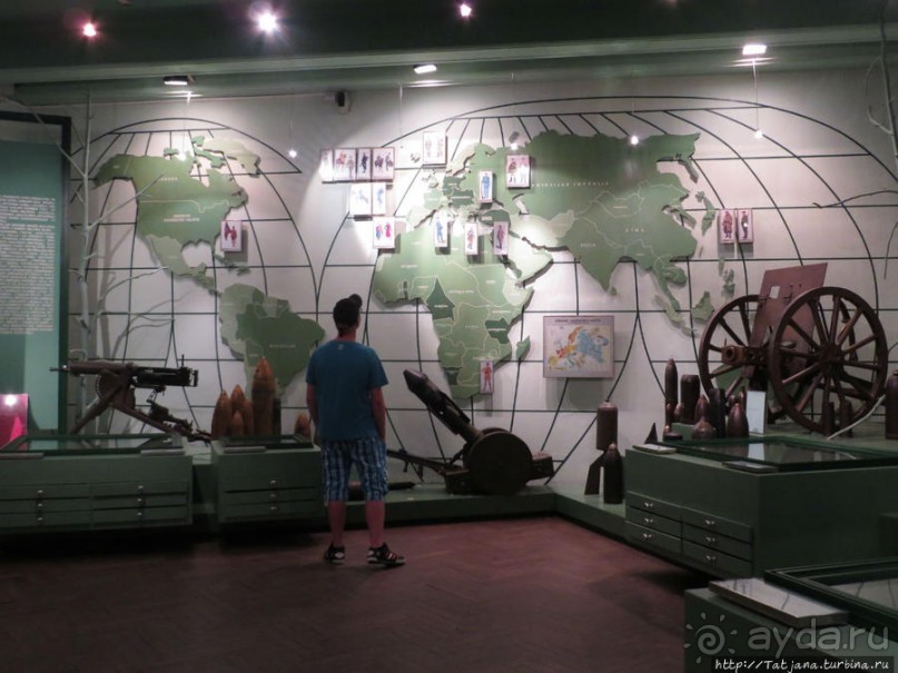 Мальчишкам будет очень интересно в военном музее