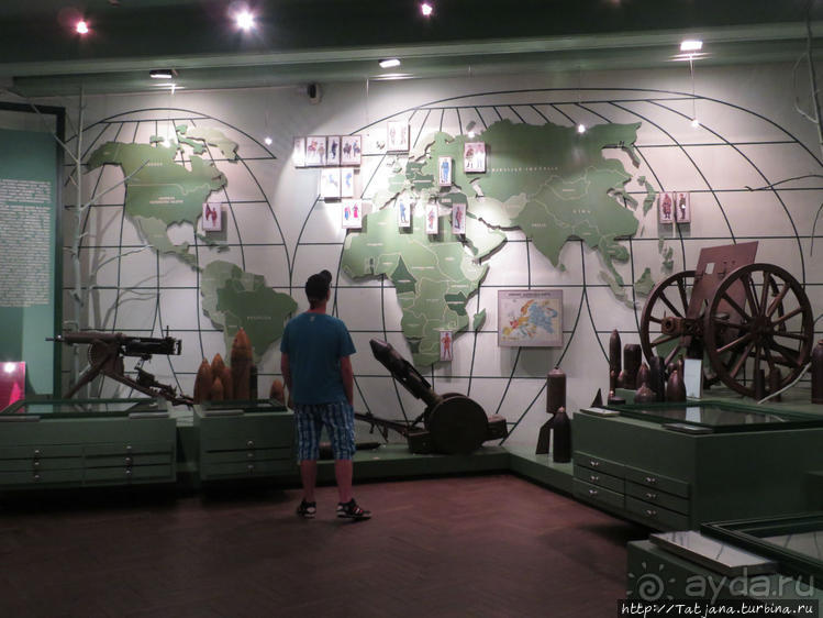 Мальчишкам будет очень интересно в военном музее