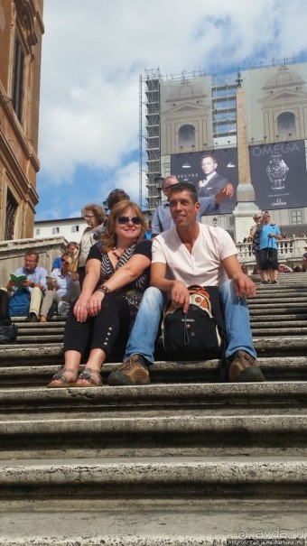 Посидеть на Испанской лестнице