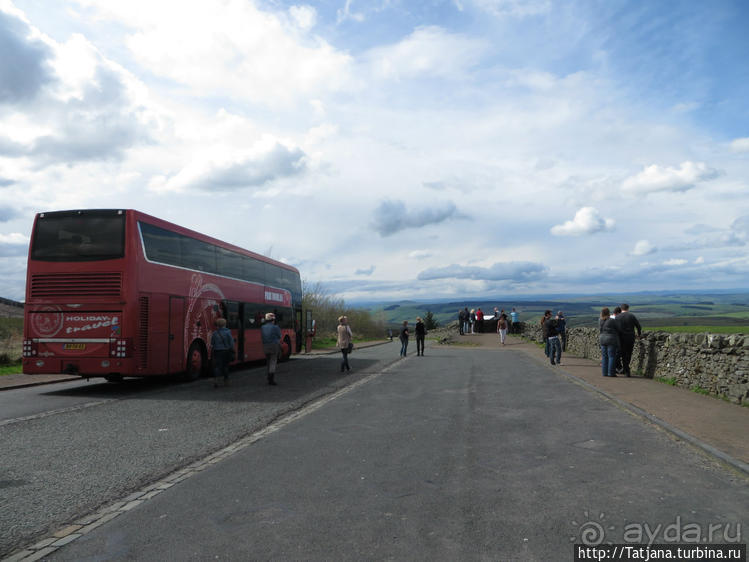 Как выглядит граница между Англией и Шотландией