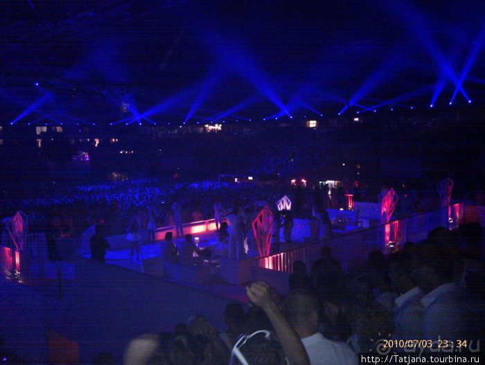 Cубботa 3 июля 2010 "Sensation Wite"