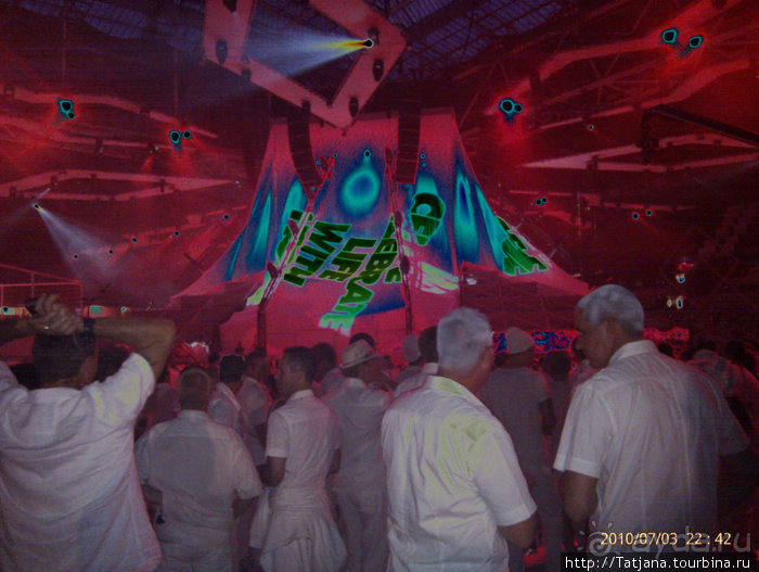 Cубботa 3 июля 2010 "Sensation Wite"