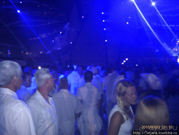 Cубботa 3 июля 2010 "Sensation Wite"