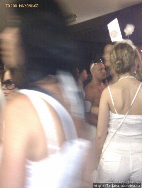 Cубботa 3 июля 2010 "Sensation Wite"