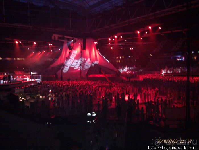 Cубботa 3 июля 2010 "Sensation Wite"