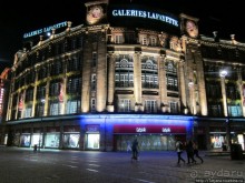 Страсбург в ночных огнях