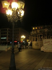 Страсбург в ночных огнях