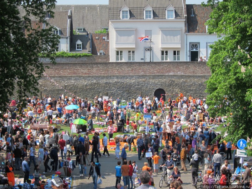 День Королевы в Маастрихте 30 апреля.