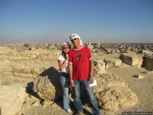 Пирамиды, верблюды и ...Большой Сфинкс