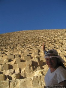 Пирамиды, верблюды и ...Большой Сфинкс