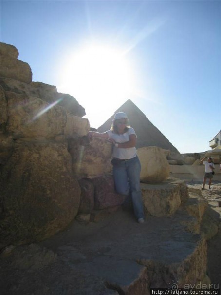 Пирамиды, верблюды и ...Большой Сфинкс