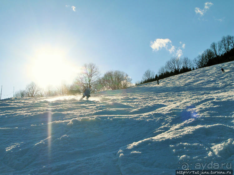 Альбом отзыва "Вид на озеро Цель-ам-Зее с горнолыжного подьемника"