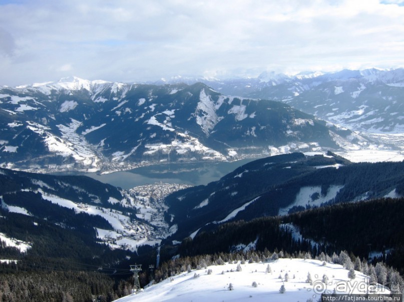 Рождественские облака Цель-ам-Зее.