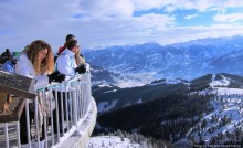 Рождественские облака Цель-ам-Зее.