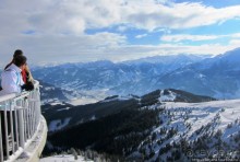 Рождественские облака Цель-ам-Зее.