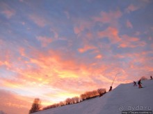 Рождественские облака Цель-ам-Зее.