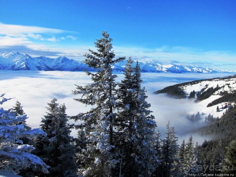 Рождественские облака Цель-ам-Зее.