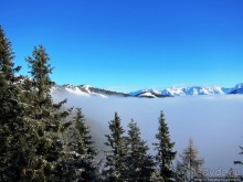 Рождественские облака Цель-ам-Зее.