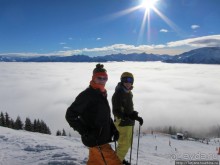 Рождественские облака Цель-ам-Зее.